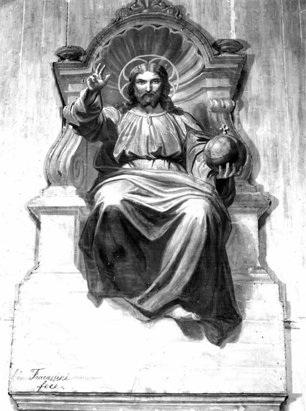Cristo benedicente in trono - Chiesa di S. Ignazio, Roma